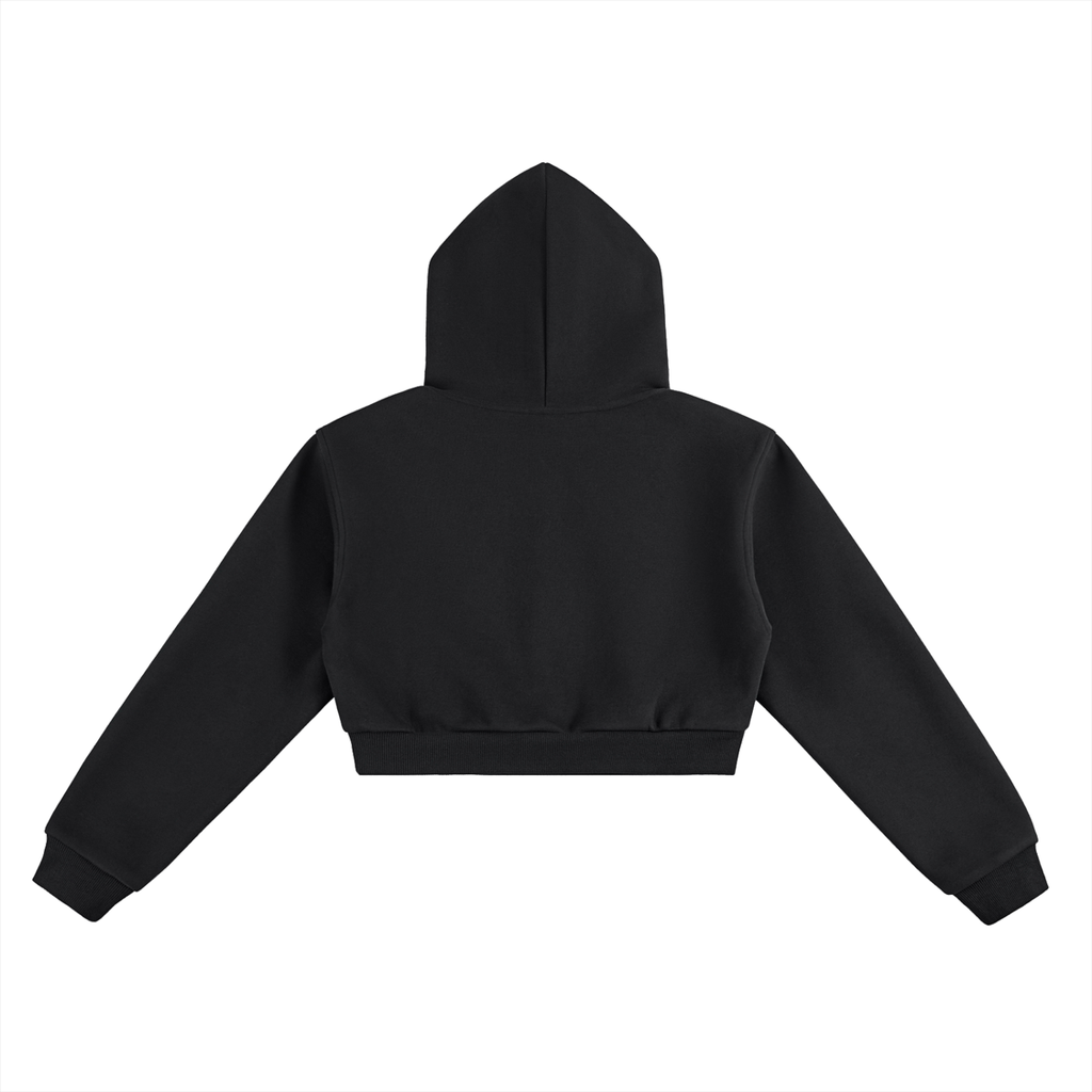 Essential Cropped Hoodie - Clubhouse Logo